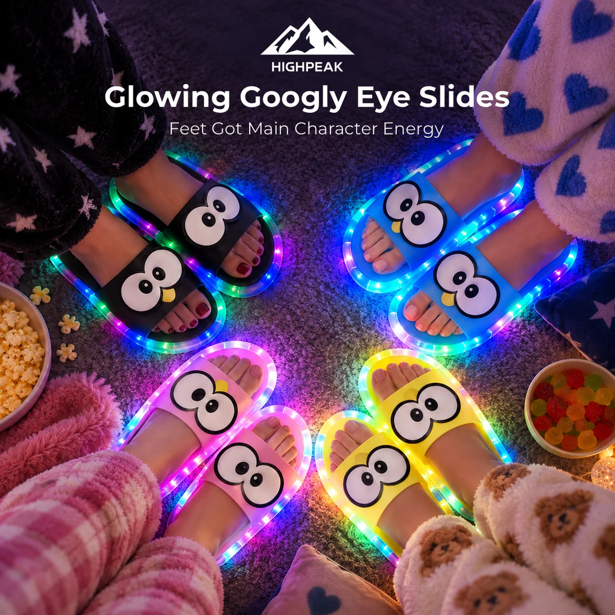 Glowing Googly Eye Slides