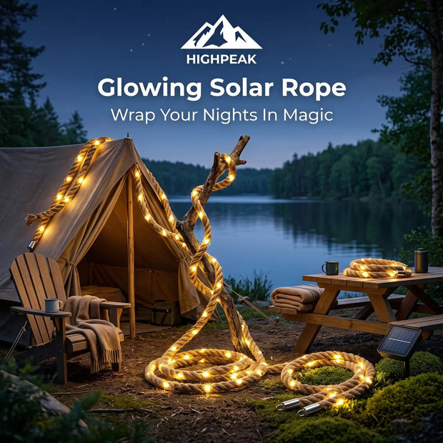 Glowing Solar Rope
