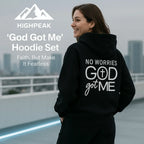 "God Got Me" Hoodie Set