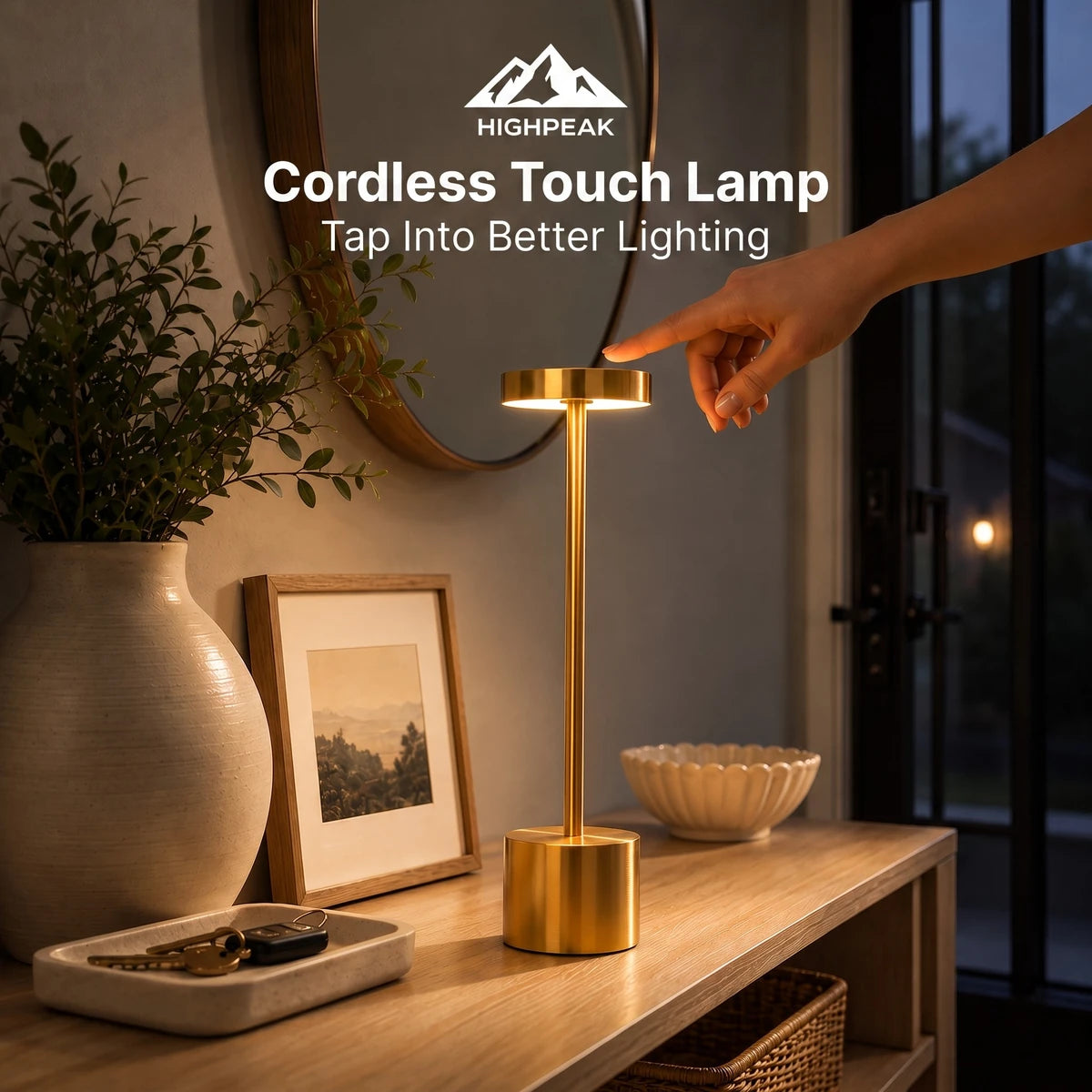 Cordless Touch Lamp