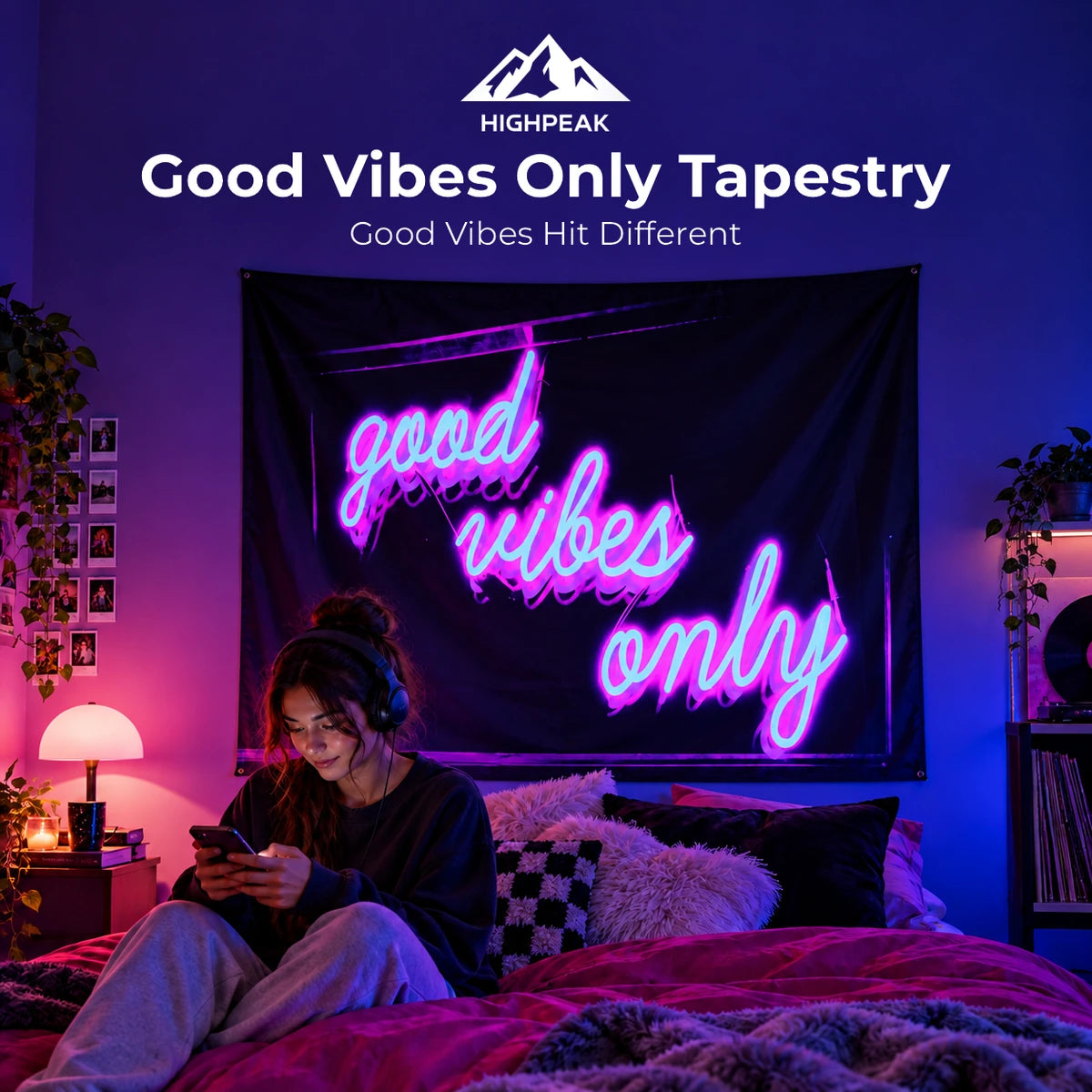 Good Vibes Only Tapestry