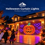 Halloween Smart Curtain Lights