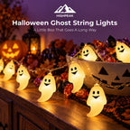 Halloween Ghost String Lights