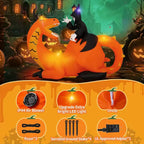 8FT Halloween Inflatable Dinosaur