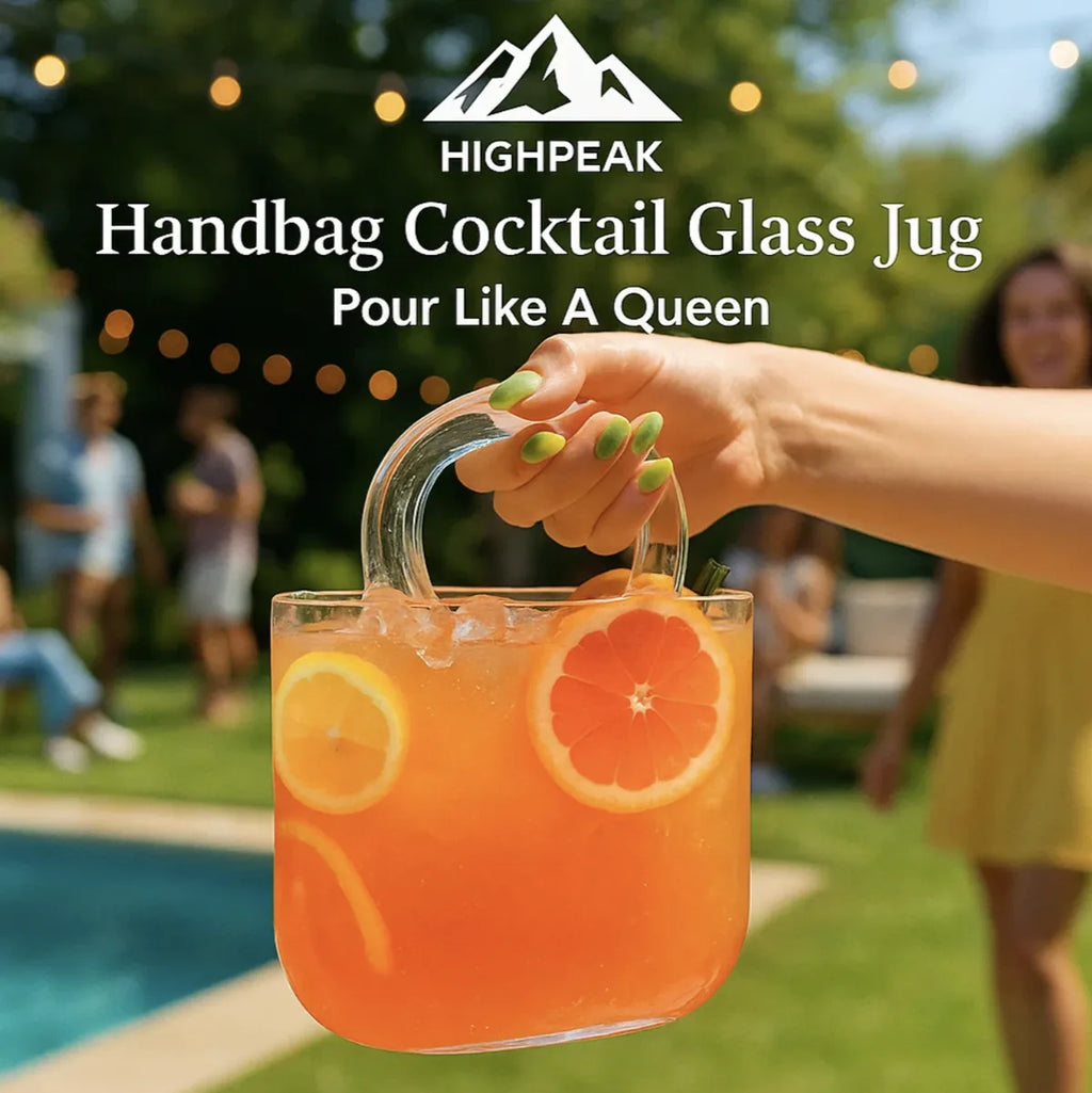 Handbag Cocktail Glass Jug