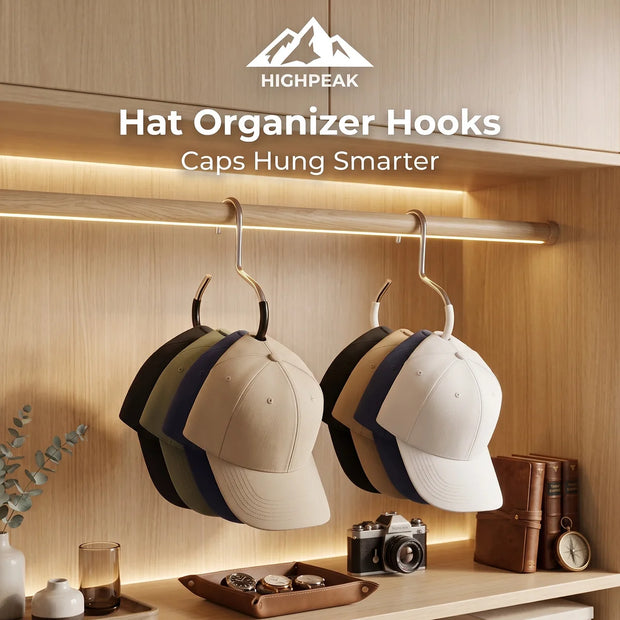 Hat Organizer Hooks