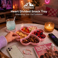 Heart Divided Snack Tray