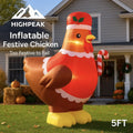 5FT Inflatable Festive Chicken