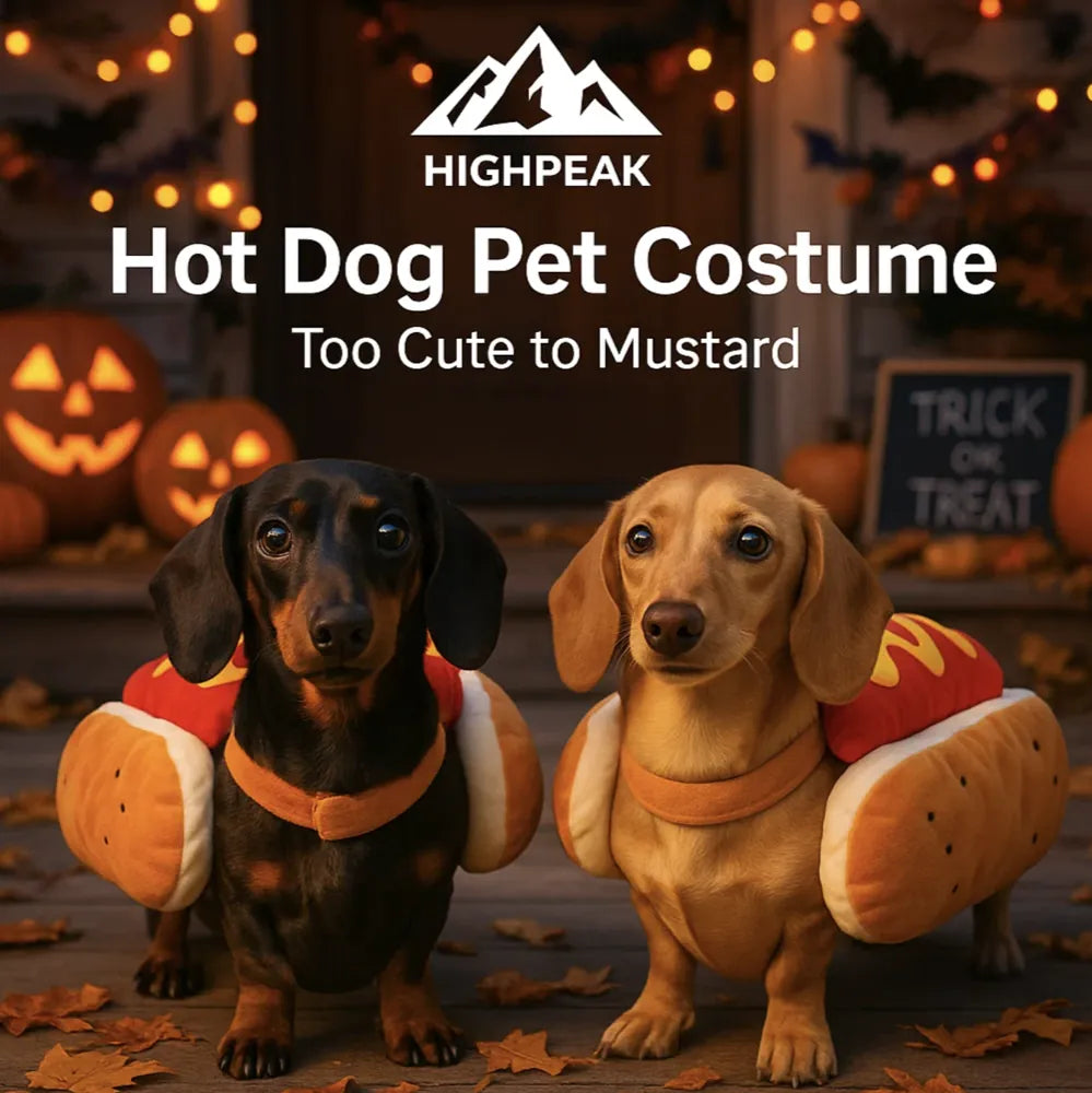 Hot Dog Pet Costume