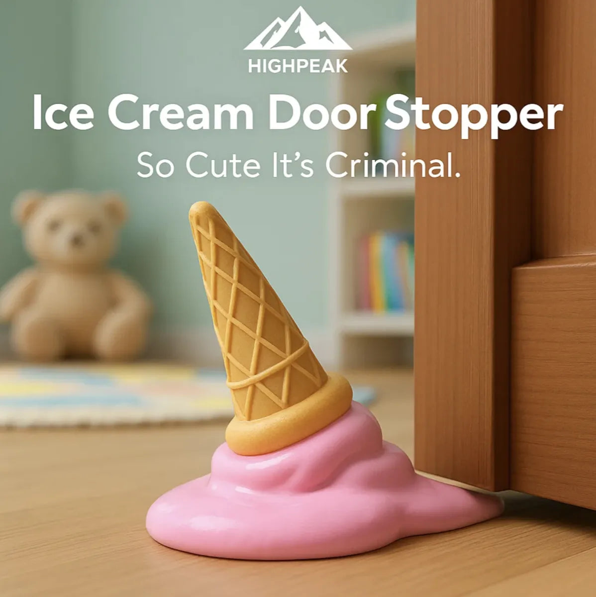 Ice Cream Door Stopper