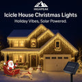 Icicle House Christmas Lights