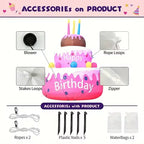 5.4FT Inflatable Birthday Cake