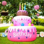 5.4FT Inflatable Birthday Cake