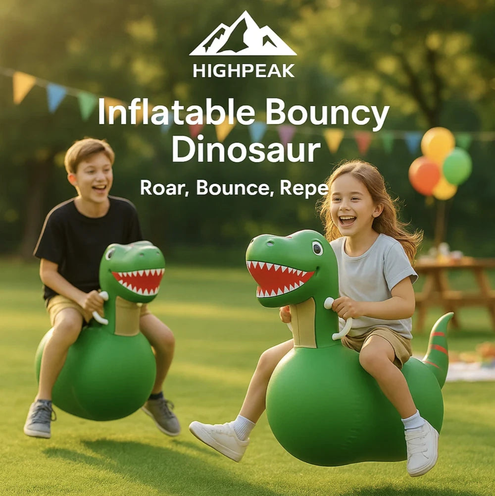 Inflatable Bouncy Dinosaur (2 Pair)