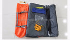 Inflatable Car Camping Tent supplier accessory photo with carry bag, folded fabric, poles, stakes and guy lines