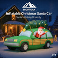 7FT Inflatable Christmas Santa Car