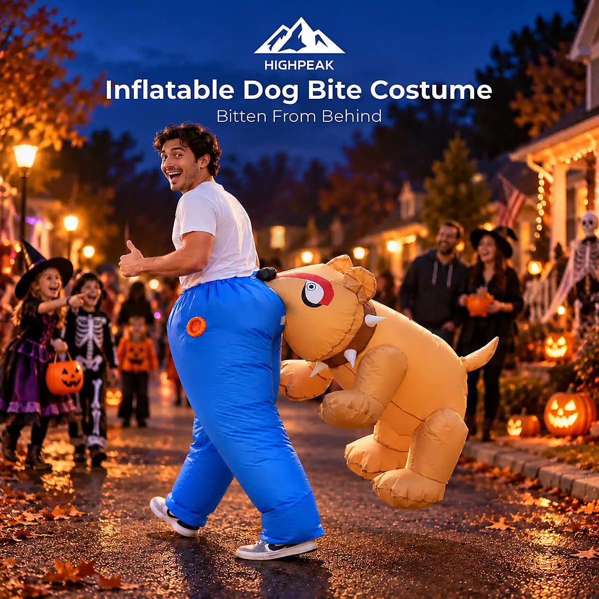 Inflatable Dog Bite Costume