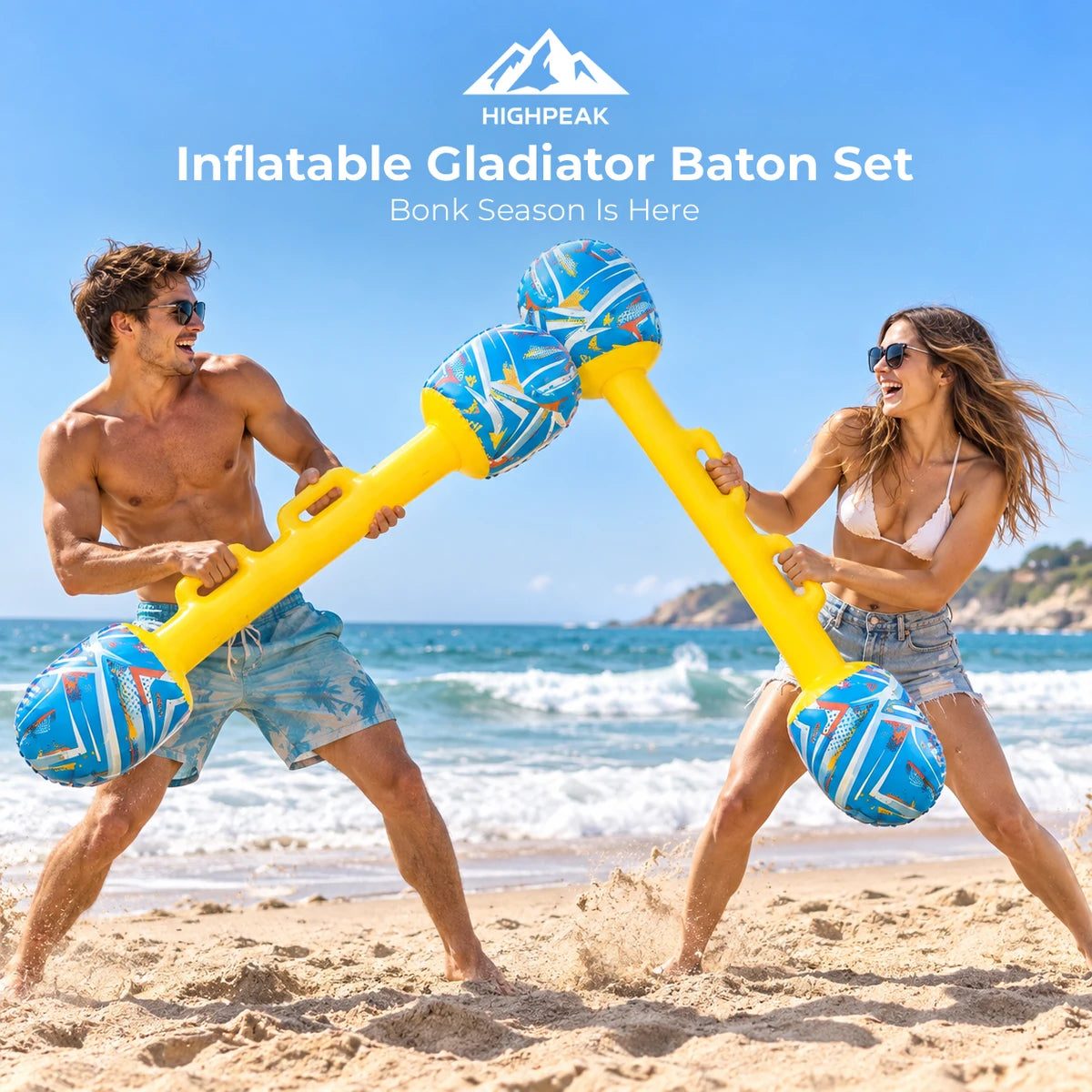 Inflatable Gladiator Baton Set