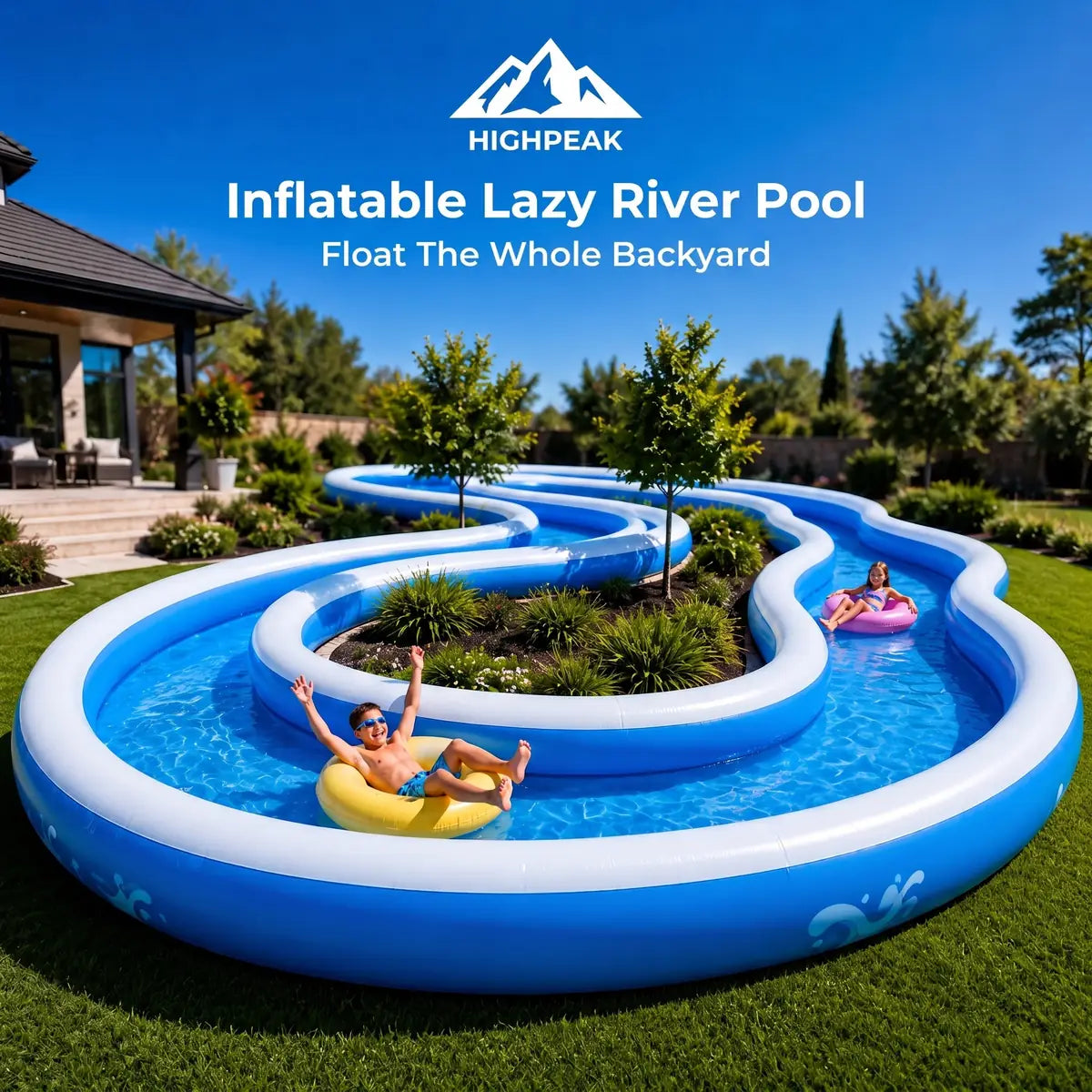 Inflatable Lazy River Pool