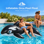Inflatable Orca Pool Float
