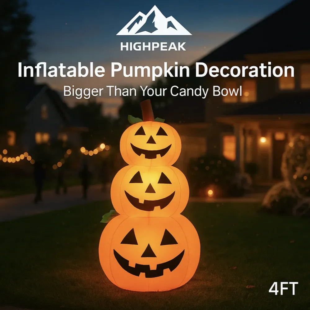 4FT Inflatable Pumpkin Decoration