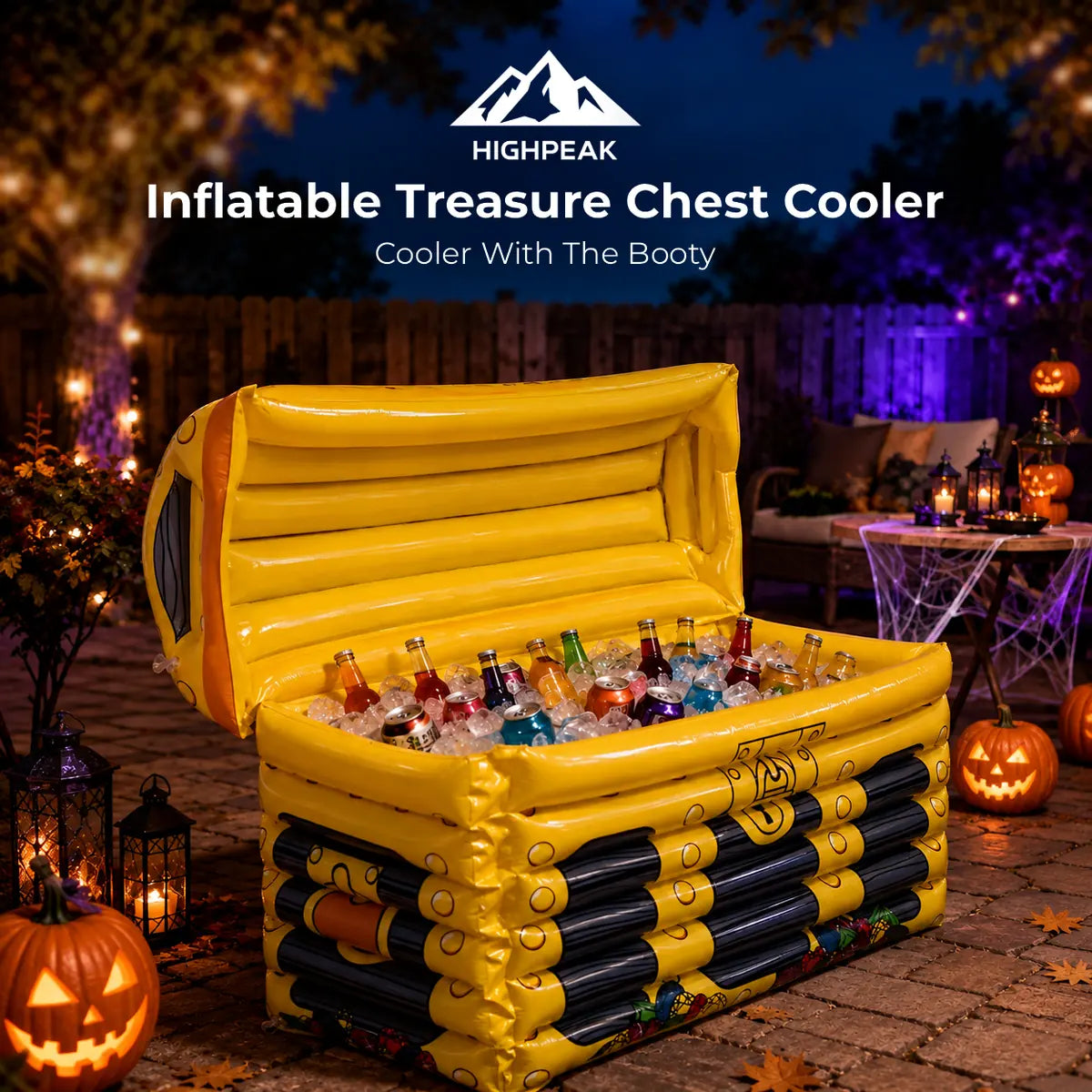 Inflatable Treasure Chest Cooler