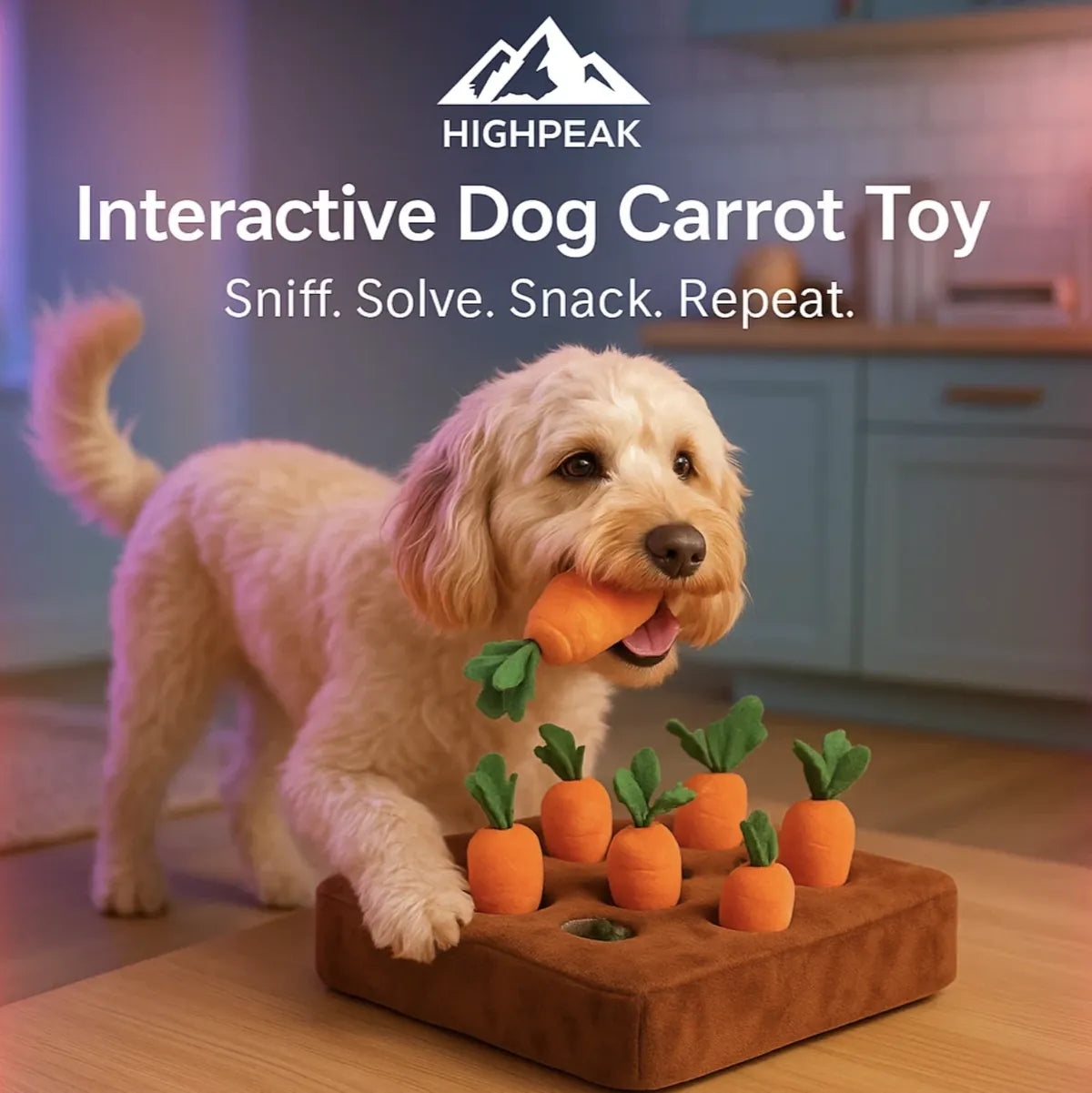 Interactive Dog Carrot Toy