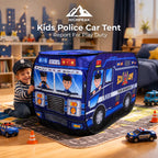 Kids Police Car Tent