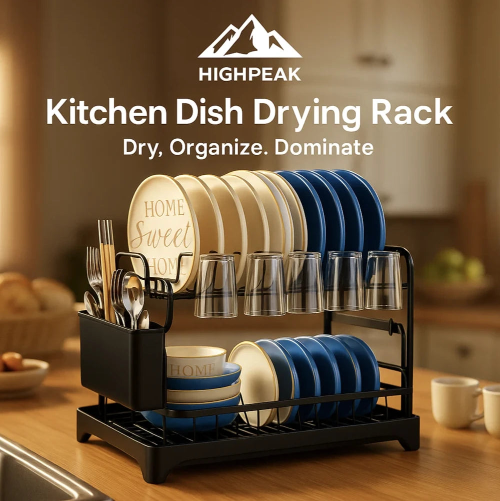 Kitchen Dish Drying Rack