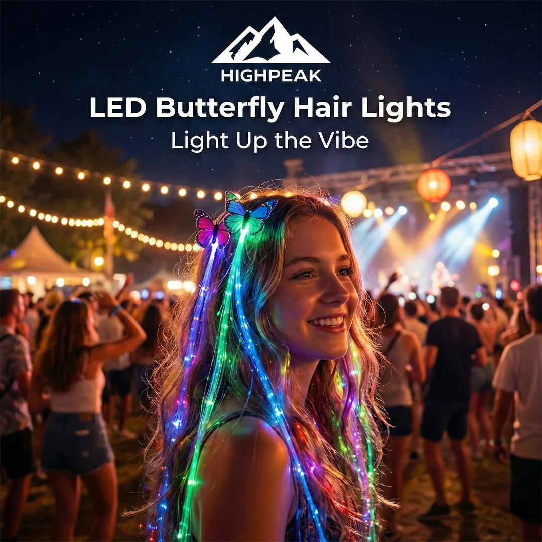 LED Butterfly Hair Lights