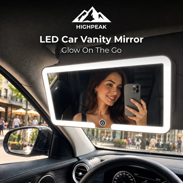 LED Car Vanity Mirror