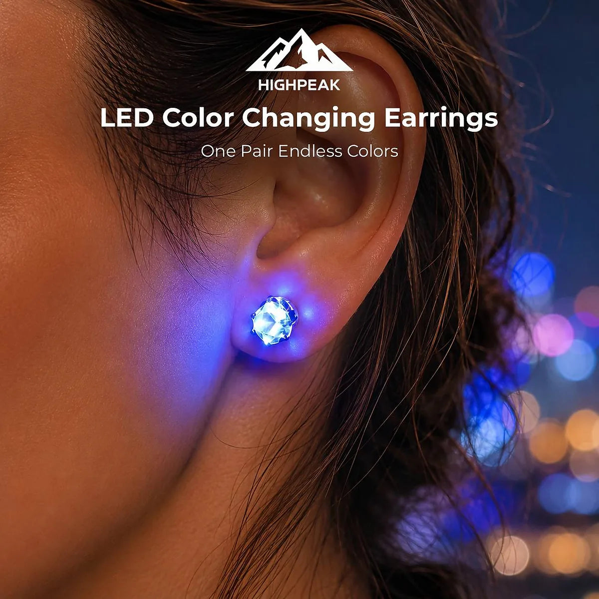 LED Color Changing Earrings