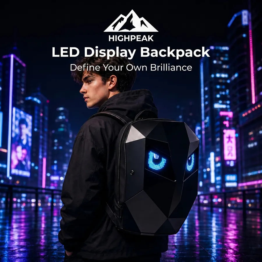LED Display Backpack