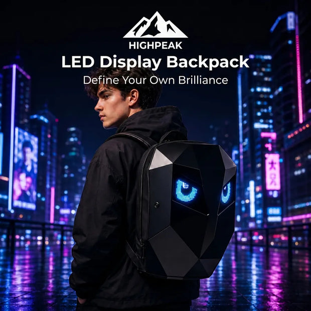 LED Display Backpack