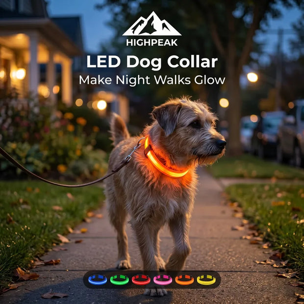LED Dog Collar