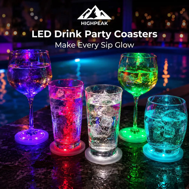 LED Drink Party Coasters