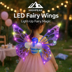 LED Fairy Wings for Kids