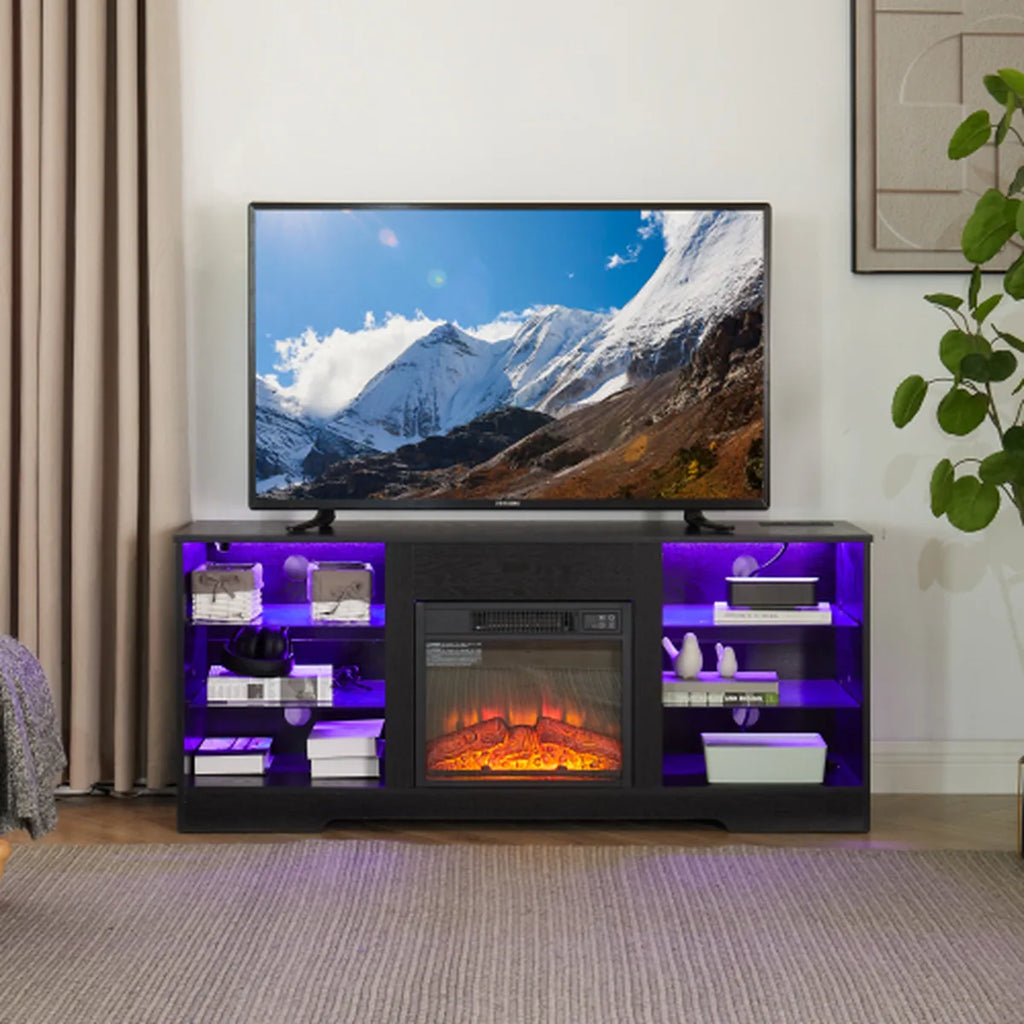 LED Fireplace TV Stand