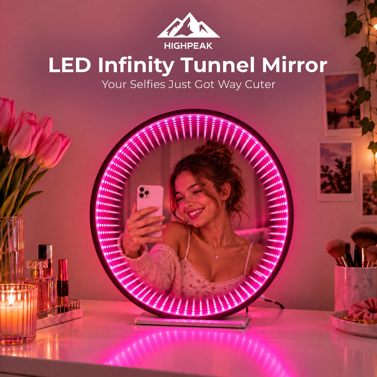 LED Infinity Tunnel Mirror