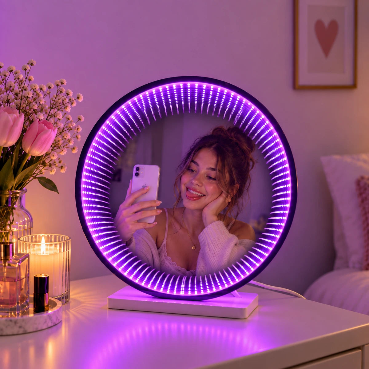 LED Infinity Tunnel Mirror