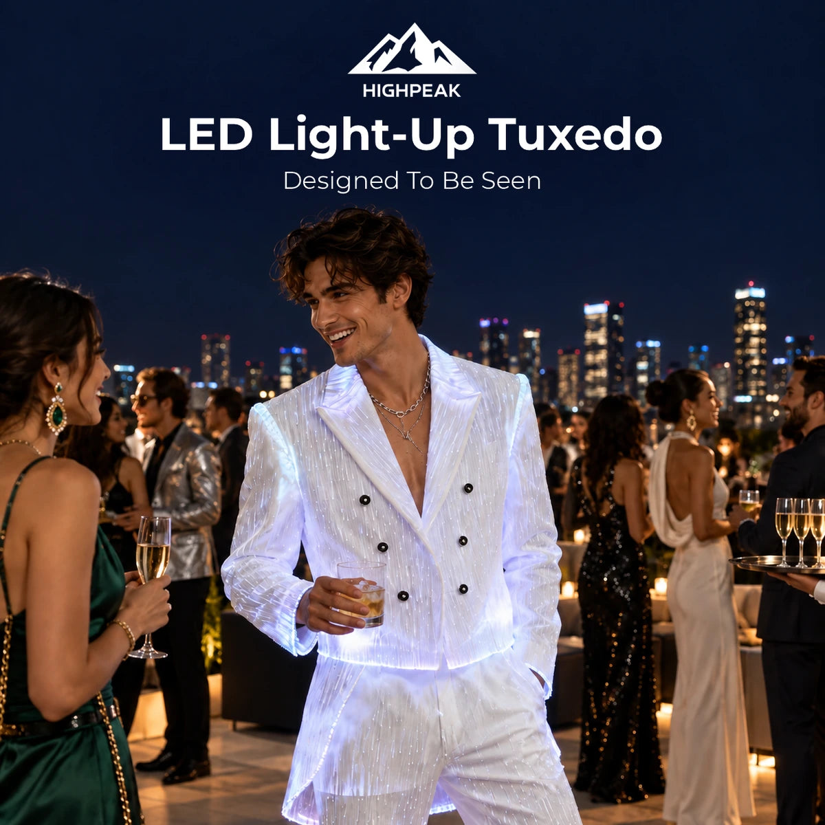 LED Light-Up Tuxedo