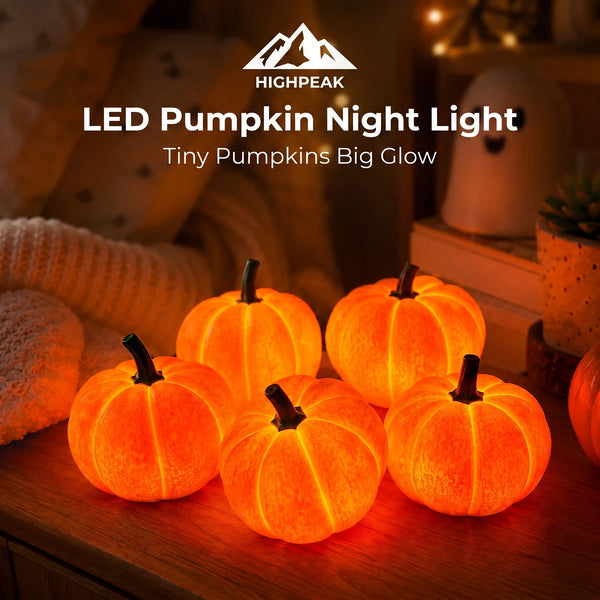 LED Pumpkin Night Light