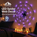 LED Spider Web Decor