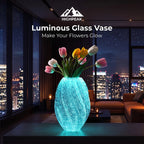 Luminous Glass Vase