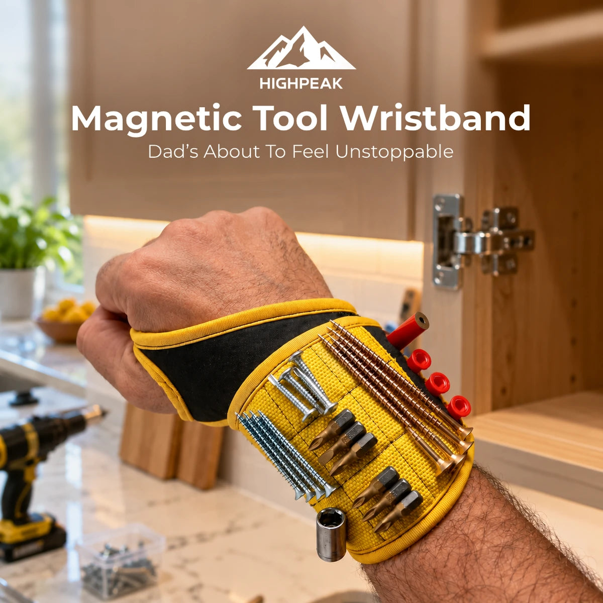 Magnetic Tool Wristband