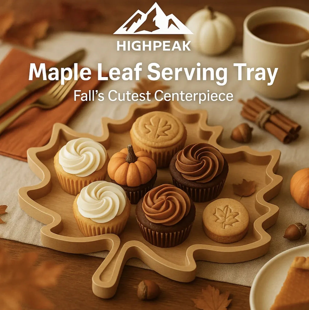 Maple Leaf Serving Tray