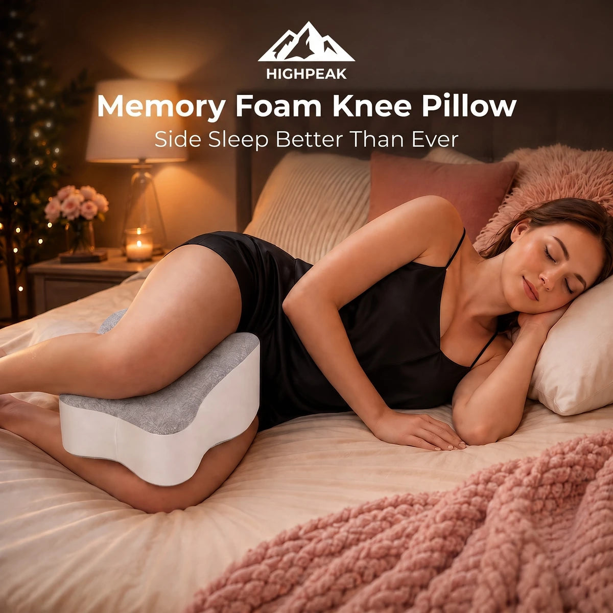 Memory Foam Knee Pillow
