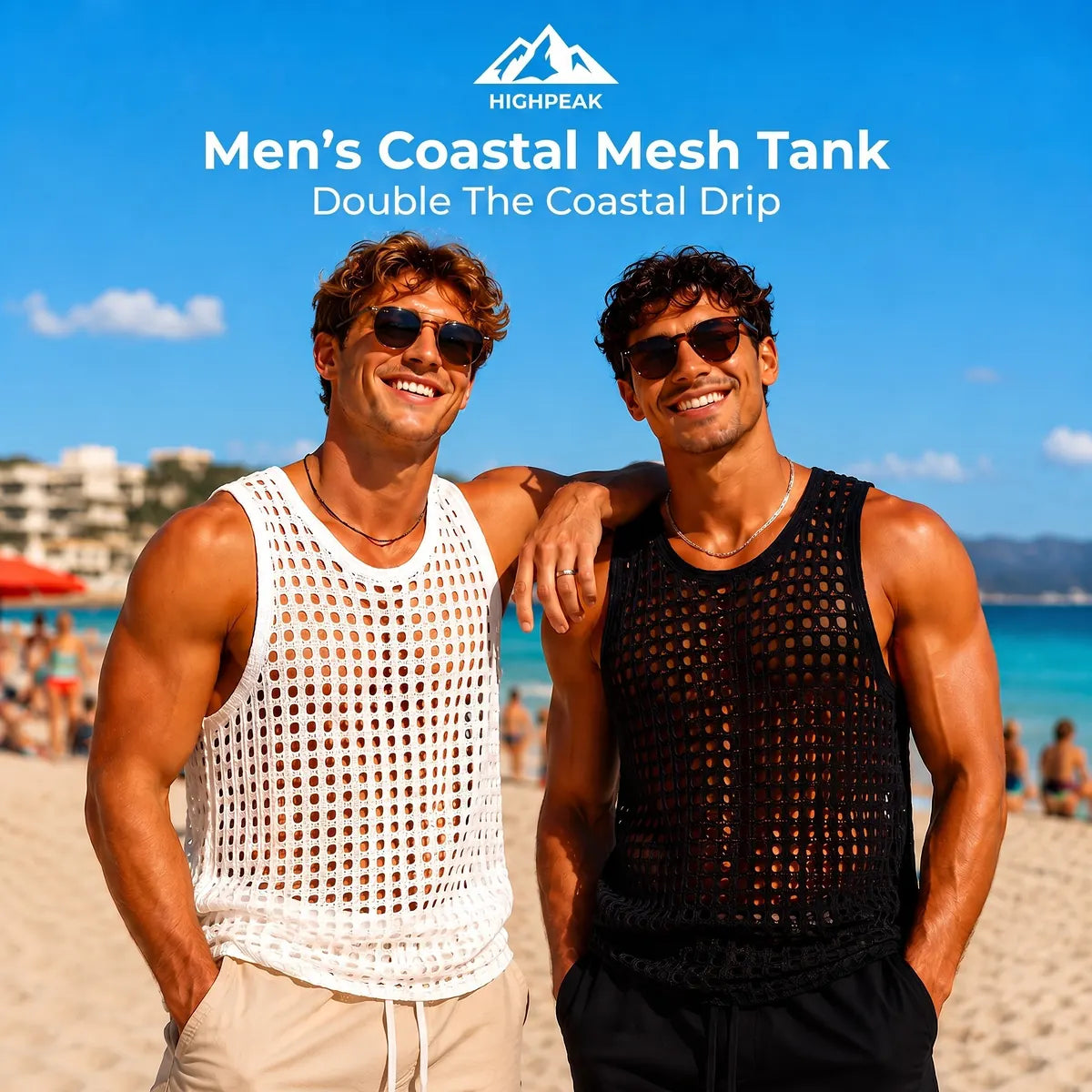 Men's Coastal Mesh Tank