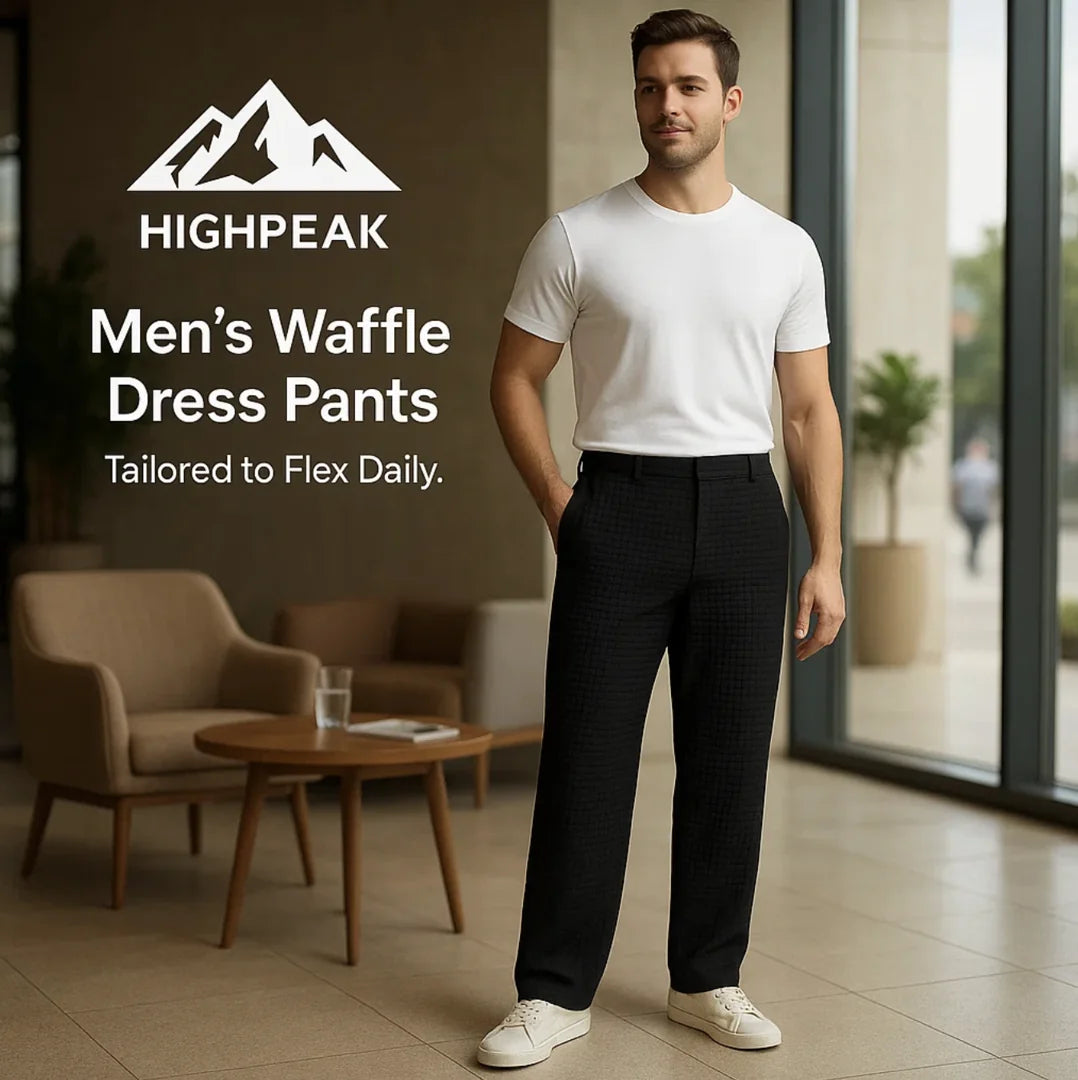 Men’s Waffle Dress Pants