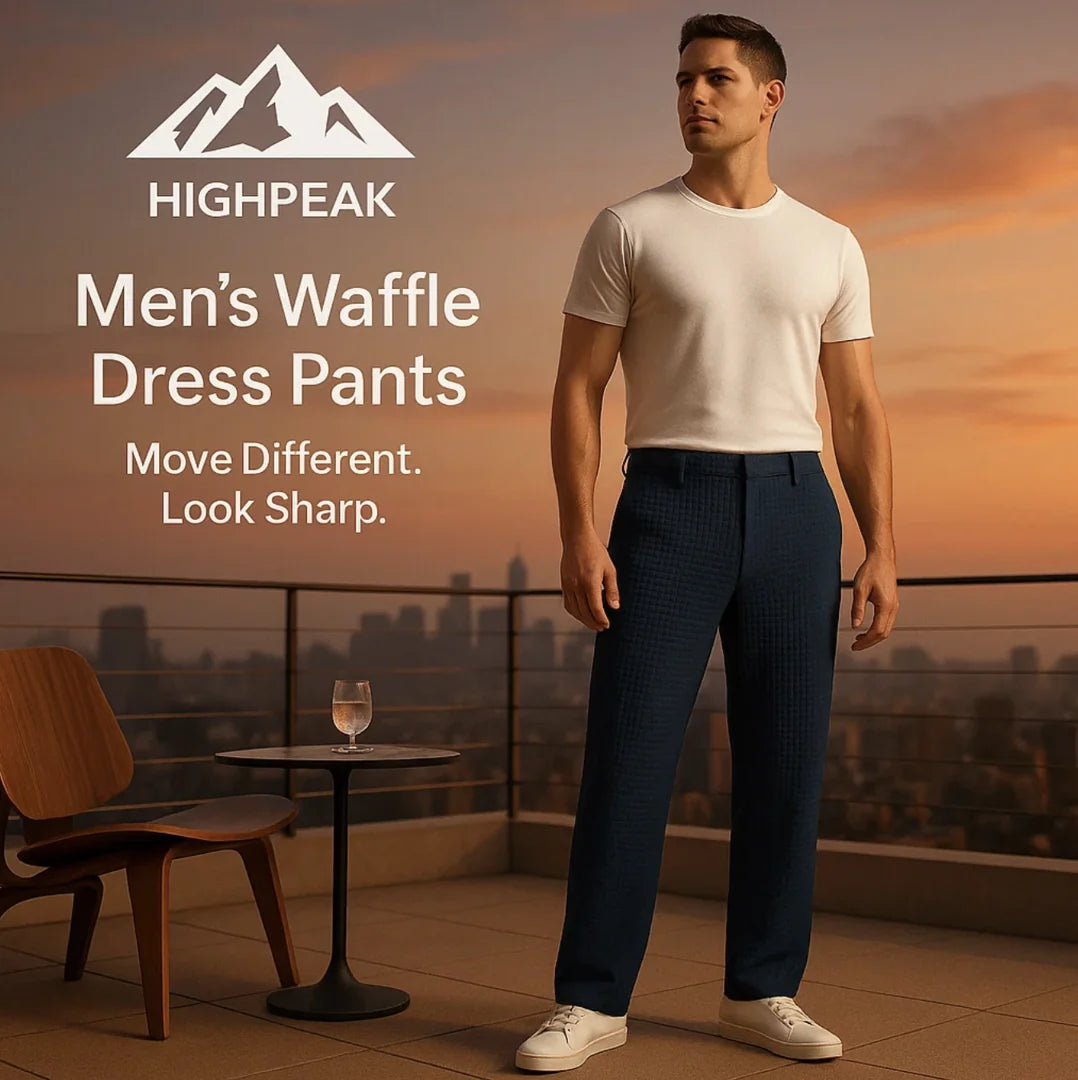 Men’s Waffle Dress Pants